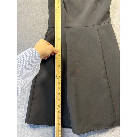 Gianni Bini Women's Strappy Black Dress Cocktail LBD Size 0 Formal - Picture 4 of 8